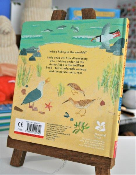 The National Trusts Who's Hiding at the Seaside Lift the Flap Book for Children