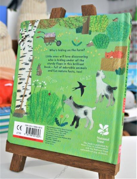 The National Trusts Who's Hiding on the Farm Educational Book for Children