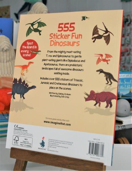 Dinosaur Sticker Book for Children - Children's Dinosaur Sticker Book