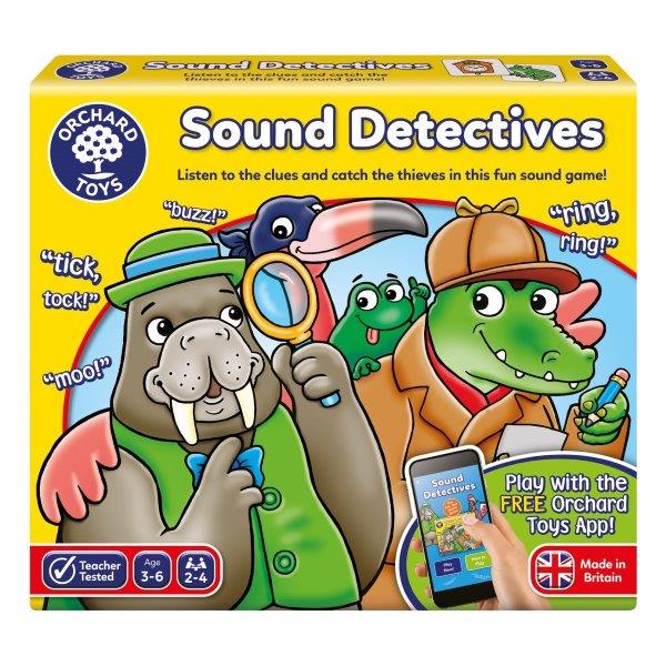 Sound Detectives Educational Game with App - Orchard Toys