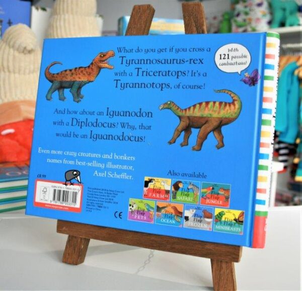 Flip Flap Dinosaur Book for Children