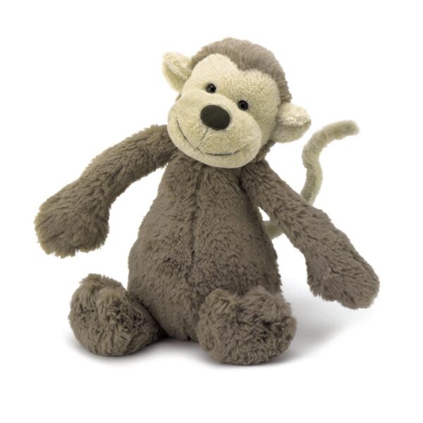 Bashful Monkey Soft Toy - Jellycat Monkey Soft Toy - Jellycat Soft Toys for Children