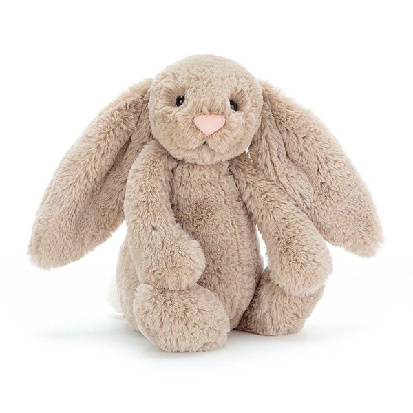 Beige Bashful Bunny Soft Toy - Jellycat Beige Bunny Soft Toy - Soft Toys for Children