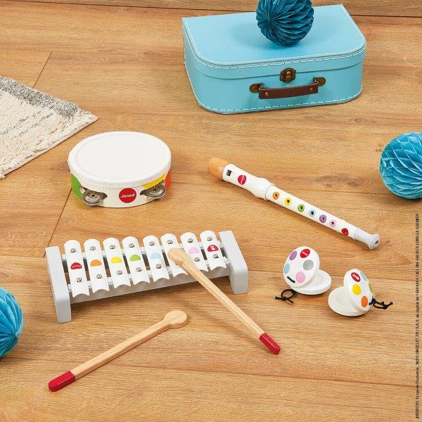 Confetti Musical Instrument Set - Children's Musical Toy Set - Janod Musical Toys