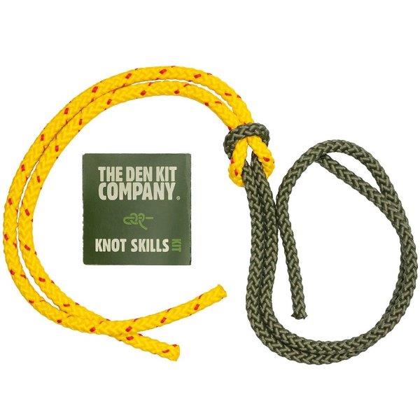 Knot Tying Guide and Kit for Children from the Den Kit Company