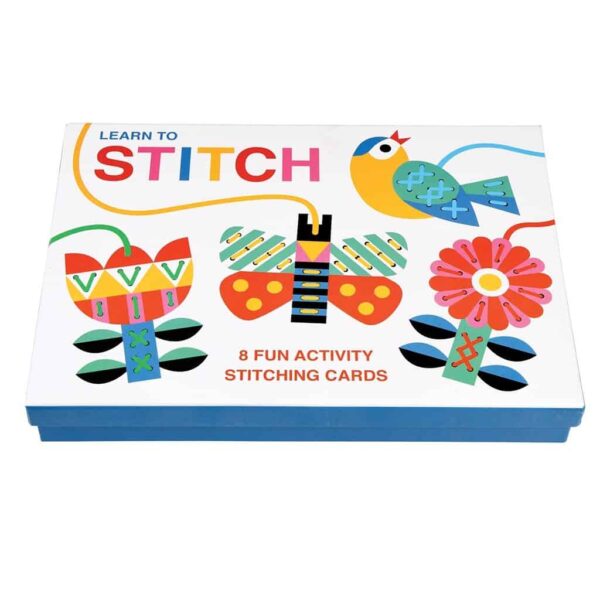 Learn to Stitch Activity Set - Rex London - No Needle First Sewing Kit for Children