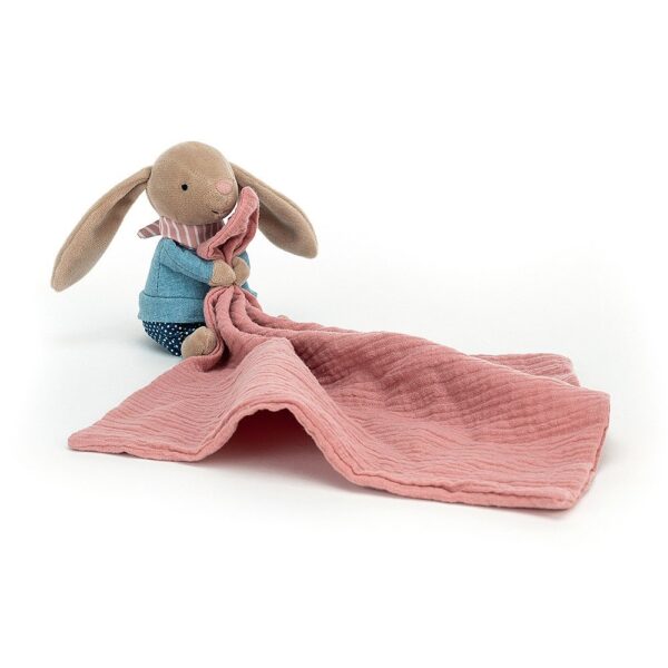 Little Rambler Rabbit Soother - Jellycat - Rabbit Comforter - Jellycat Comforters and Soothers