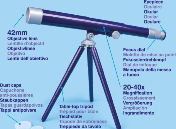First Telescope for Children - Children's Telescopes by Brainstorm Toys