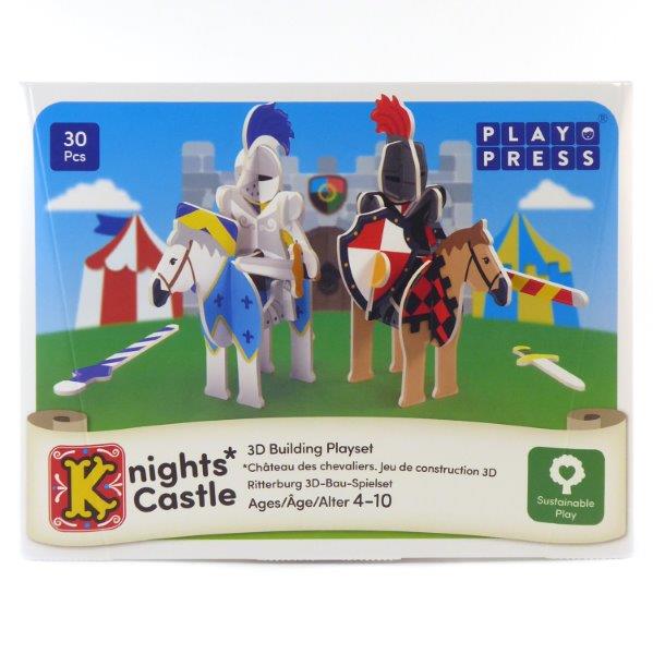 Knights Castle 3D Cardboard Pop-Out Model Making Playset for Children by PlayPress