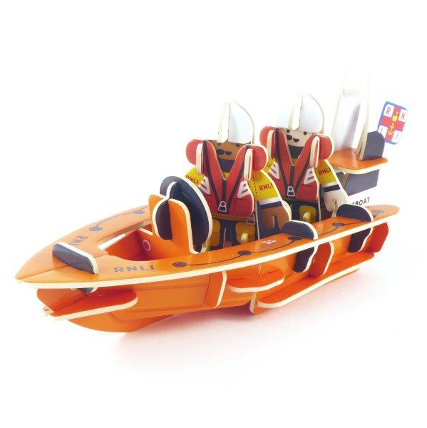 RNLI Lifeboat Pop-Out Playset Model for Children by PlayPress