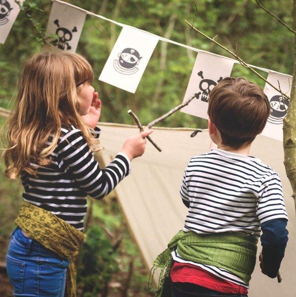 Pirate Themed Waterproof Den Making Kit for Children - The Den Kit Company