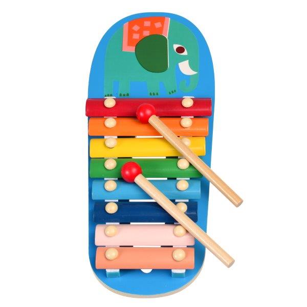 Wild Wonders Xylophone Musical Instrument for Toddlers - Musical Toys Rex London