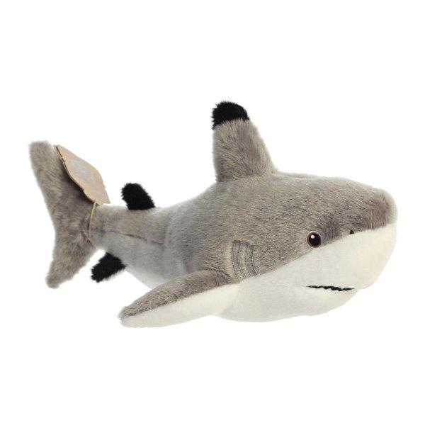 Blacktip Shark Soft Toy - Aurora World Eco-Nation - Eco Friendly Toy Shark for Children - Children's Soft Toys