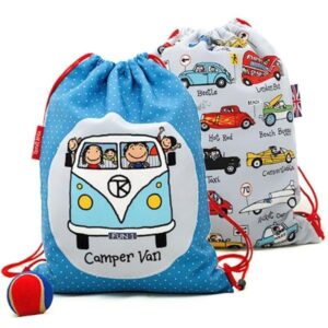 Cars Activity Bag for Children - Tyrrell Katz - Children's Draw String Waterproof Sports Activity Swimming Bags