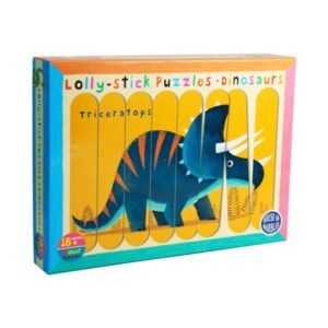 Dinosaur Lolly Stick Puzzle for Children - House of Marbles Children's Jigsaw Puzzles