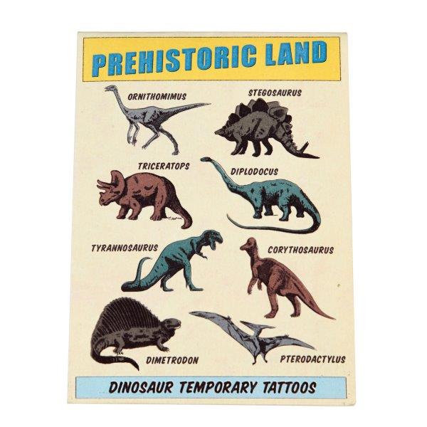 Dinosaur Temporary Tattoos - Prehistoric Lands Temporary Tattoos - Rex London