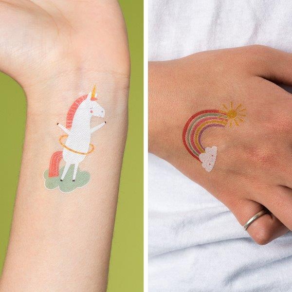 Magical Unicorn Temporary Tattoos - Rex London - Unicorn Tattoos for Children