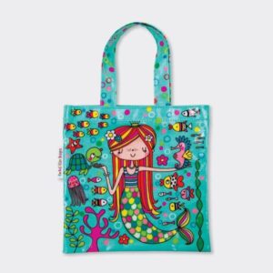 Mermaid Mini Tote Bag for Children - Rachel Ellen Designs - Children's Mermaid Hand Bag