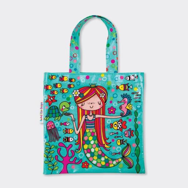 Mermaid Mini Tote Bag for Children - Rachel Ellen Designs - Children's Mermaid Hand Bag