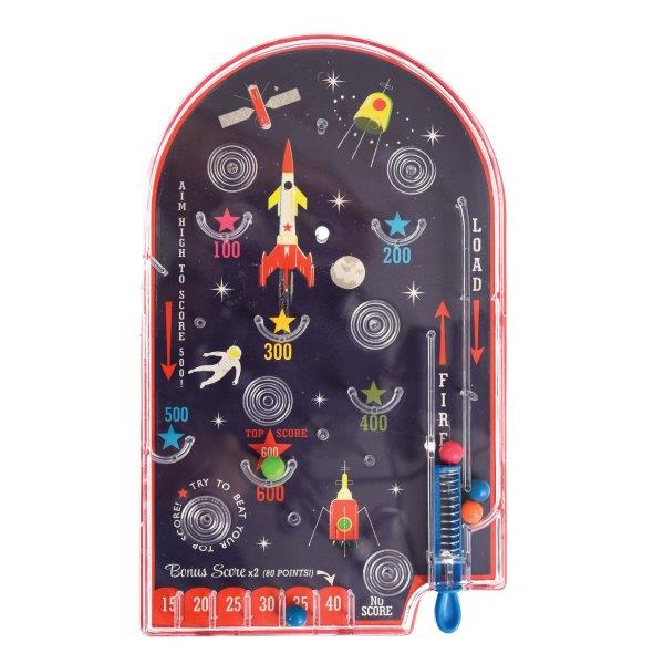 Space Age Pinball Game - Rex London - Children's Hand Held Pinball Toy - Travel Pinball Game