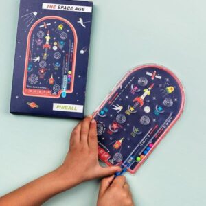 Space Age Pinball Game - Rex London - Children's Hand Held Pinball Toy - Travel Pinball Game