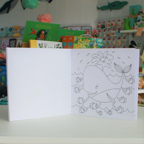 Under the Sea Mermaid Colouring Book - Rachel Ellen Designs - Children's Colouring Books