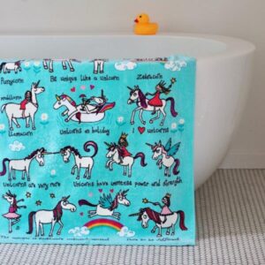 Unicorn Towel for Children - Tyrrell Katz - Children's Cotton Unicorn Towels and Kids Towels