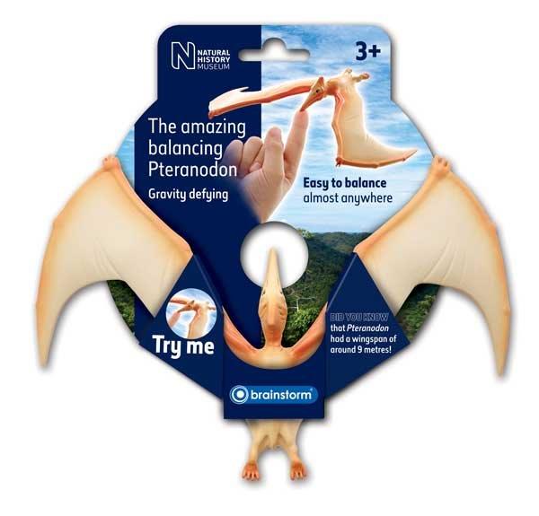 Balancing Pteranodon - Natural History Museum - Brainstorm Toys - Dinosaur Toys