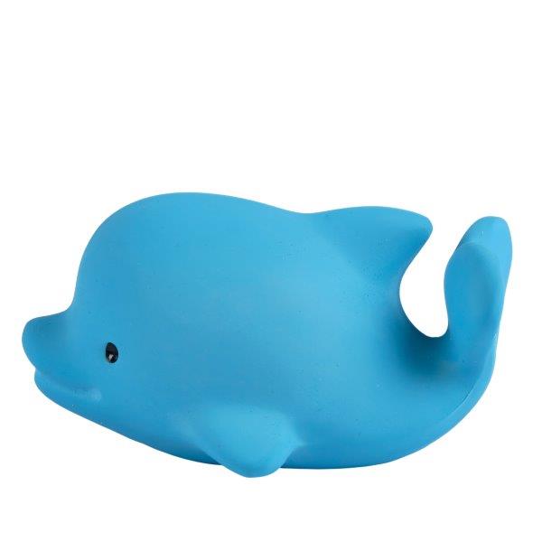 Dolphin Teether Organic Rubber - Tikiri - Ebb & Flow Kids Baby Boy Gift Box