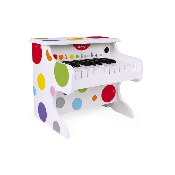 Electronic Piano for Children - Confetti - Janod Toys - Children's Toy Piano