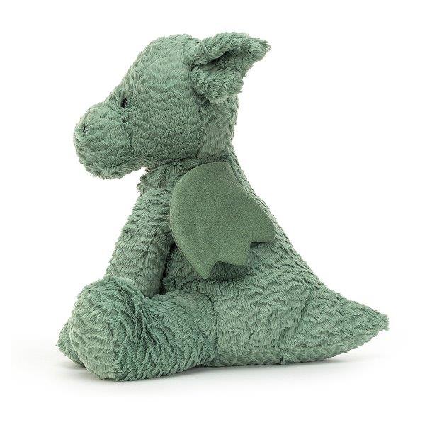 Fuddlewuddle Dragon Soft Toy for Children - Mint Green - Jellycat Toys