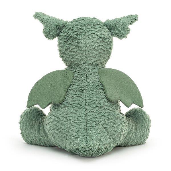 Fuddlewuddle Dragon Soft Toy for Children - Mint Green - Jellycat Toys