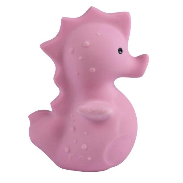 Seahorse Organic Rubber Baby Teether - Tikiri - Baby Girl Gift Box - Ebb & Flow Kids