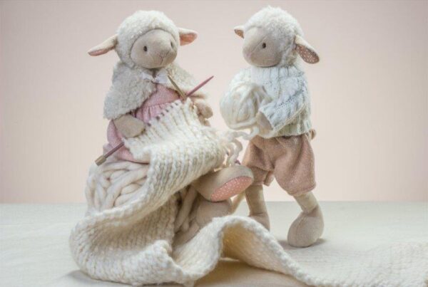 Dylan Lamb & Dilys Lamb - Ragtales Soft Toys for Children - Children's Lamb Soft Toys