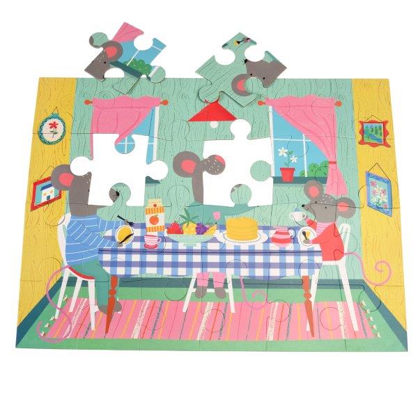 Mouse in a House Floor Puzzle for Children - Rex London - Children's Floor Puzzles