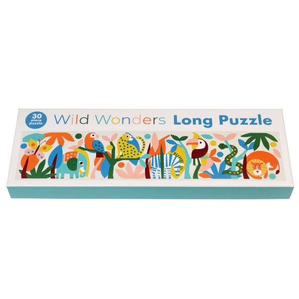 Wild Wonders Long Puzzle for Children - Rex London - Children's Jigsaw Puzzles